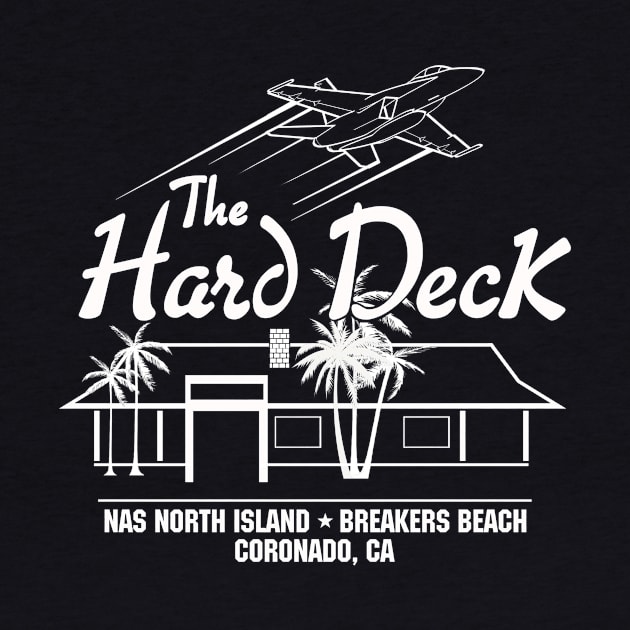 THE HARD DECK Beach Bar TG Font by SKIDVOODOO